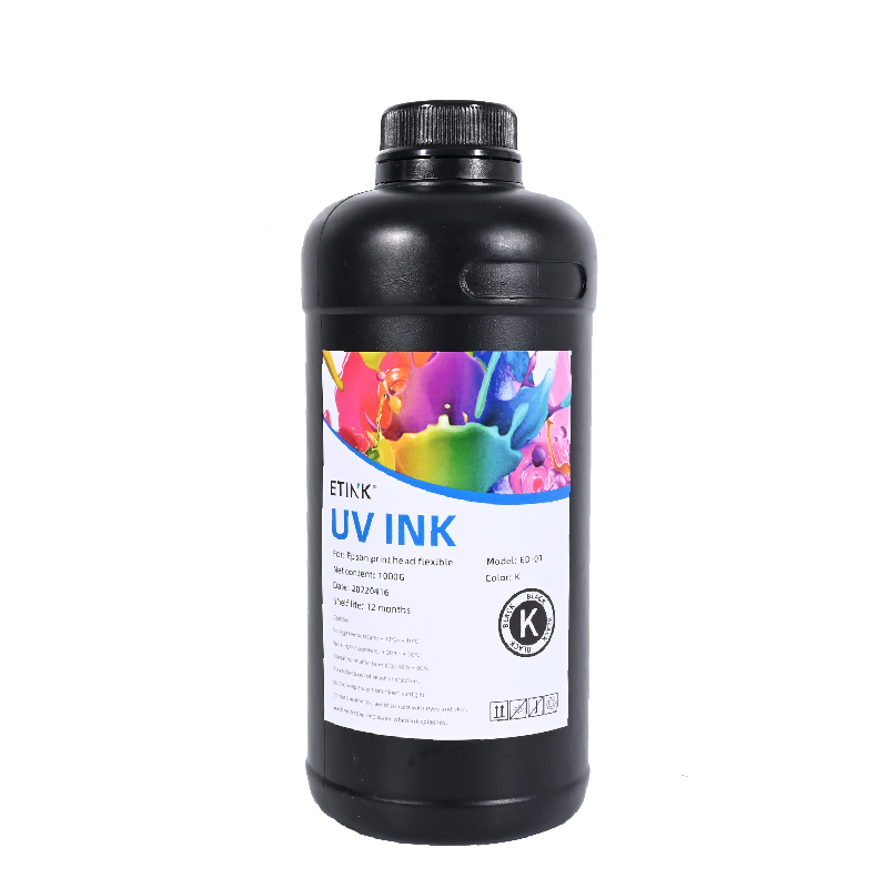 UV-LED-pehmeä muste sopii Epson Print Headiin tulostamaannahkaa